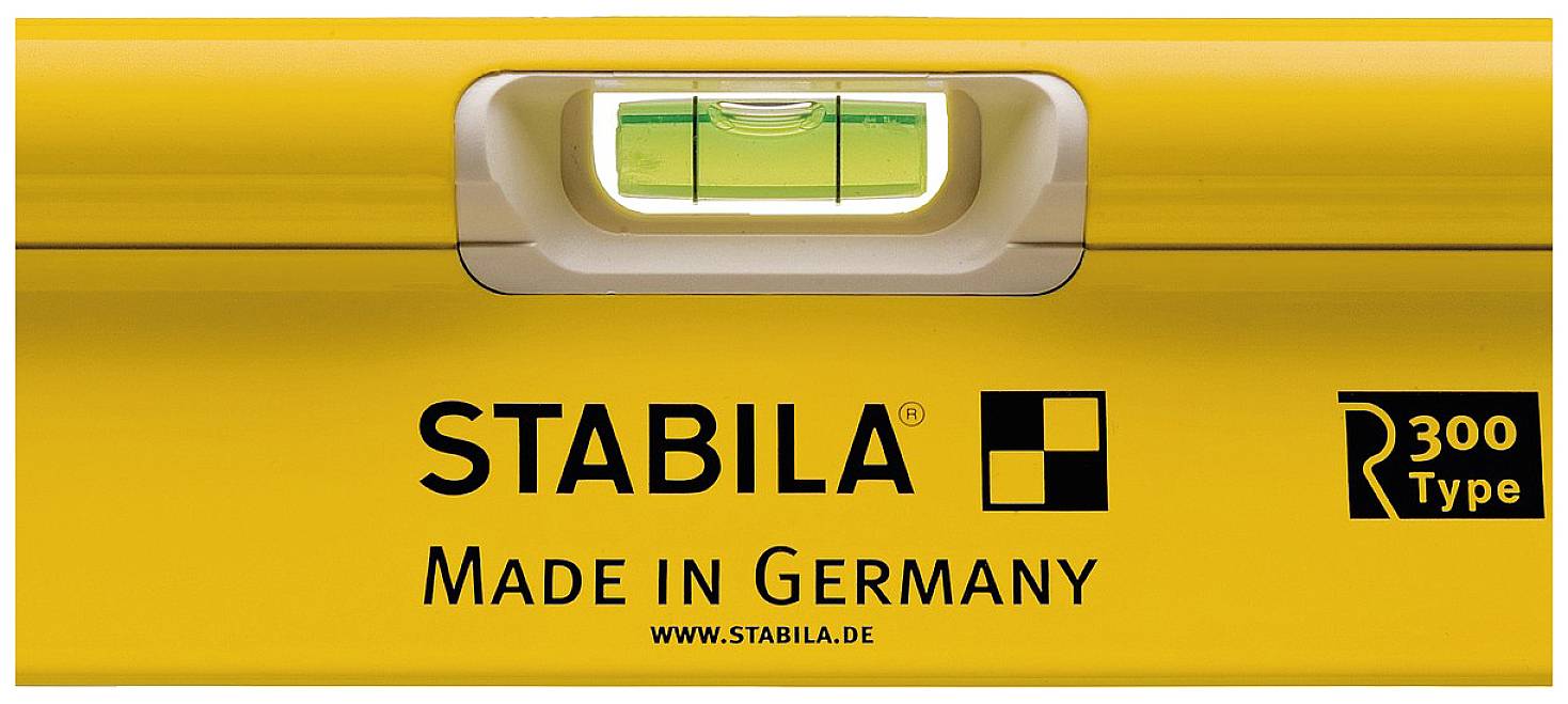 Stabila Type R 300 18371 Leichtmetall-Wasserwaage 61cm 0.5 mm/m