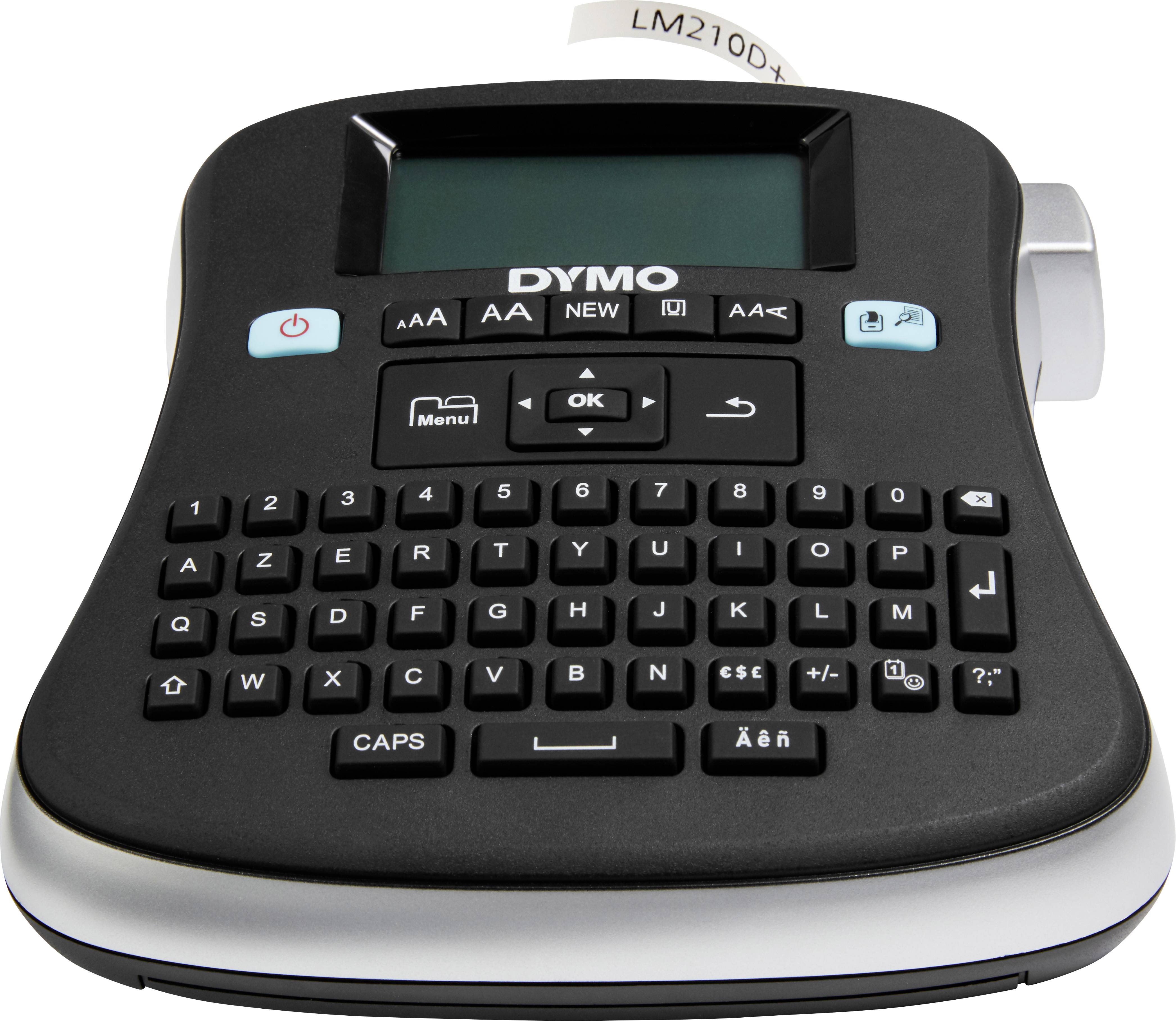 DYMO 210D+ / FR-BE-CH Beschriftungsgerät Geeignet für Schriftband: D1 6 mm, 9 mm, 12 mm