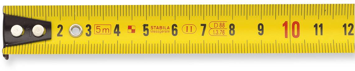 Stabila BM 30W 16456 Maßband 3m