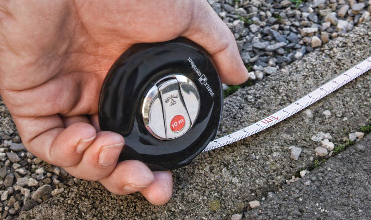 Stabila ARCHITECT 10642 Maßband 10 m Stahl