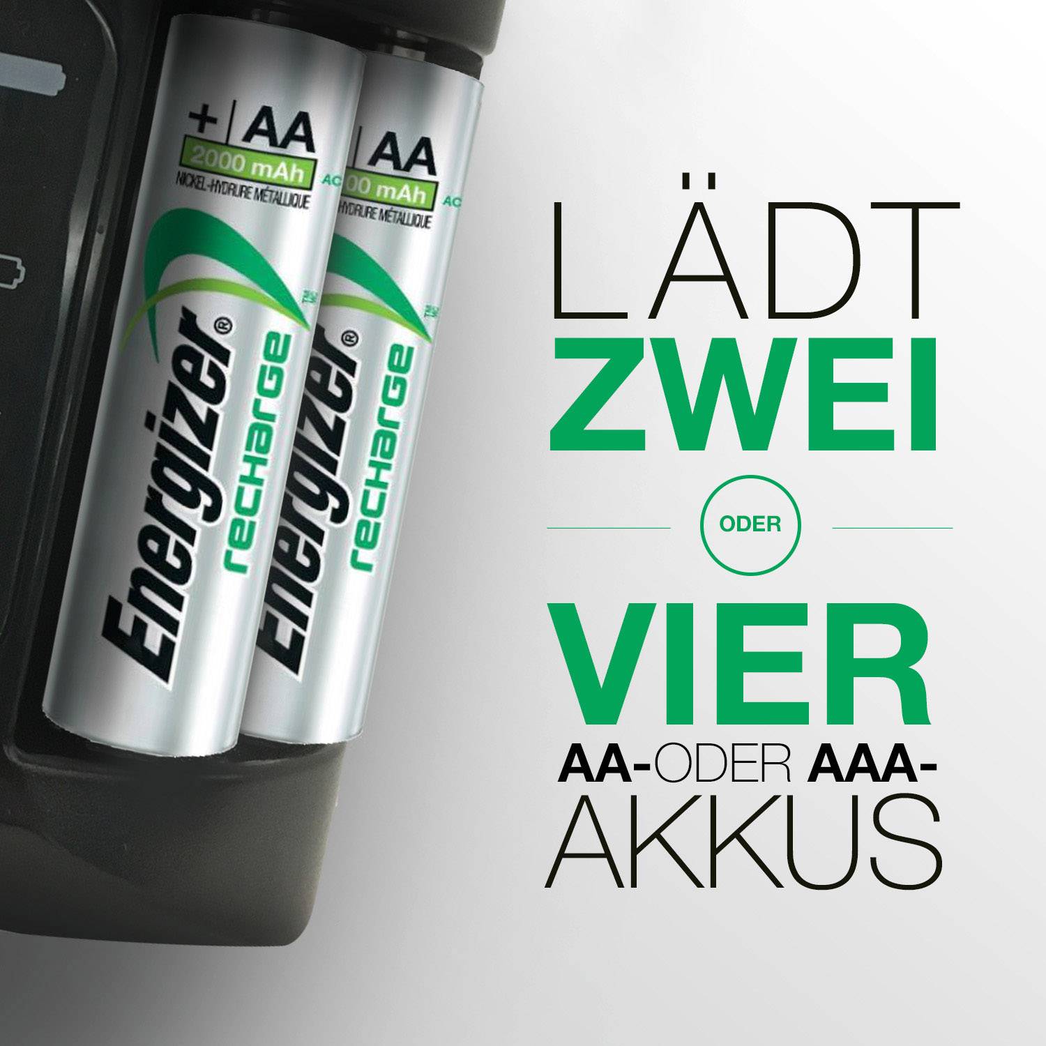 Energizer Pro Charger CHPRO Rundzellen-Ladegerät NiMH Micro (AAA), Mignon (AA)