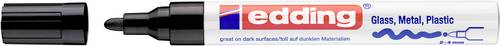 Edding 750 4-750-9-001 Lackmarker Schwarz 2 mm, 4 mm