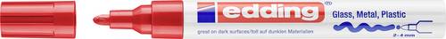 Edding 750 4-750-9-002 Lackmarker Rot 2 mm, 4 mm