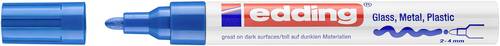 Edding 750 4-750-9-003 Lackmarker Blau 2 mm, 4 mm
