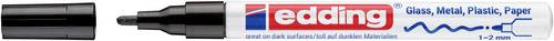 Edding 751 4-751-9-001 Lackmarker Schwarz 1 mm, 2 mm