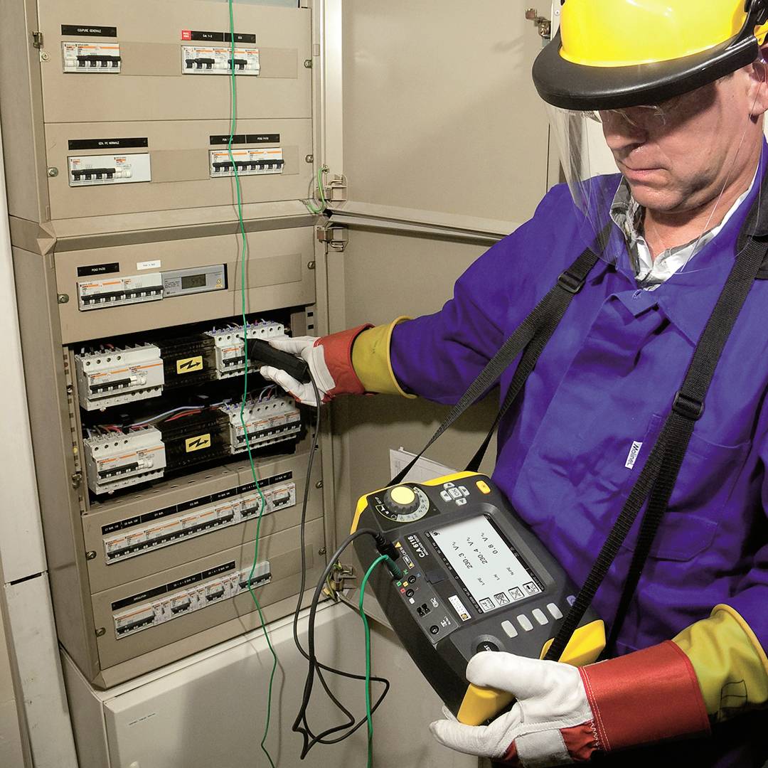 Chauvin Arnoux C.A 6113 Installationstester VDE-Norm 0100, 0105, 0413