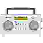 Sangean DPR-26 BT Kofferradio DAB+, UKW AUX, Bluetooth® Akku-Ladefunktion Weiß