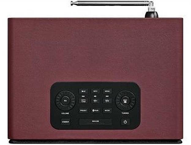 Sangean DDR-36 BT Tischradio DAB+, UKW AUX Weckfunktion Rot