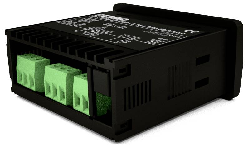 Emko ESM-3711-HN.5.11.0.1/00.00/1.0.0.0 2-Punkt-Regler Temperaturregler Pt100 -50 bis 400°C Relais 16A (L x B x H) 65 x 76 x 35mm