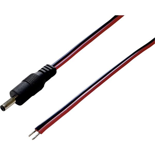 Câble de raccordement basse tension BKL Electronic 072085 DC mâle - extrémité(s) ouverte(s) 3.5 mm 1.3 mm 1.3 mm 2.00 m 1 pc(s)