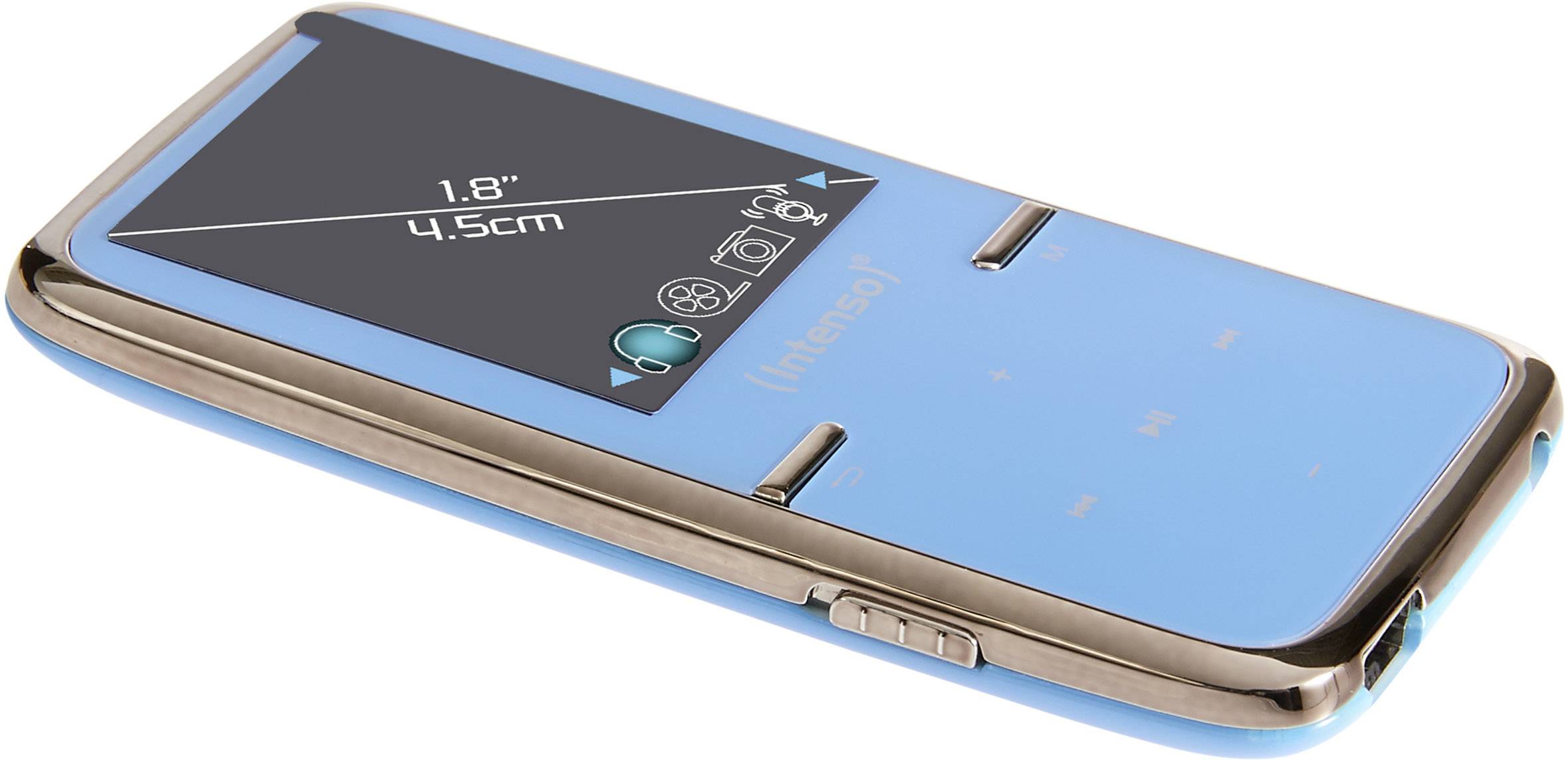 Intenso Video Scooter MP3-Player, MP4-Player 8 GB Blau