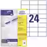Avery-Zweckform 3475-200 Universal-Etiketten 70 x 36mm Papier Weiß 5280 St. Permanent haftend Tintenstrahldrucker, Laserdrucker Avery-Zweckform 3475-200 Universal-Etiketten 70 x 36mm Papier Weiß 5280 St. Permanent haftend Tintenstrahldrucker, Laserdrucker