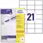 Avery-Zweckform 3652-200 Universal-Etiketten 70 x 42.3mm Papier Weiß 4620 St. Permanent haftend Tintenstrahldrucker, Laserdrucker Avery-Zweckform 3652-200 Universal-Etiketten 70 x 42.3mm Papier Weiß 4620 St. Permanent haftend Tintenstrahldrucker, Laserdrucker