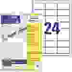 Avery-Zweckform 3658-200 Universal-Etiketten 64.6 x 33.8mm Papier Weiß 4800 St. Permanent haftend Farblaserdrucker, Laserdrucker