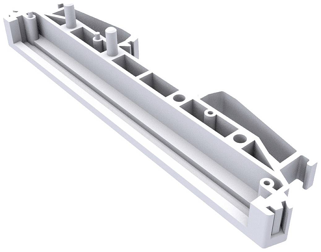 Camdenboss CIME/E/SEF1000 Platinenhalter Endteil erweiterbar, mit Standfuß (L x B) 11.50 mm x 107 mm 1 St.