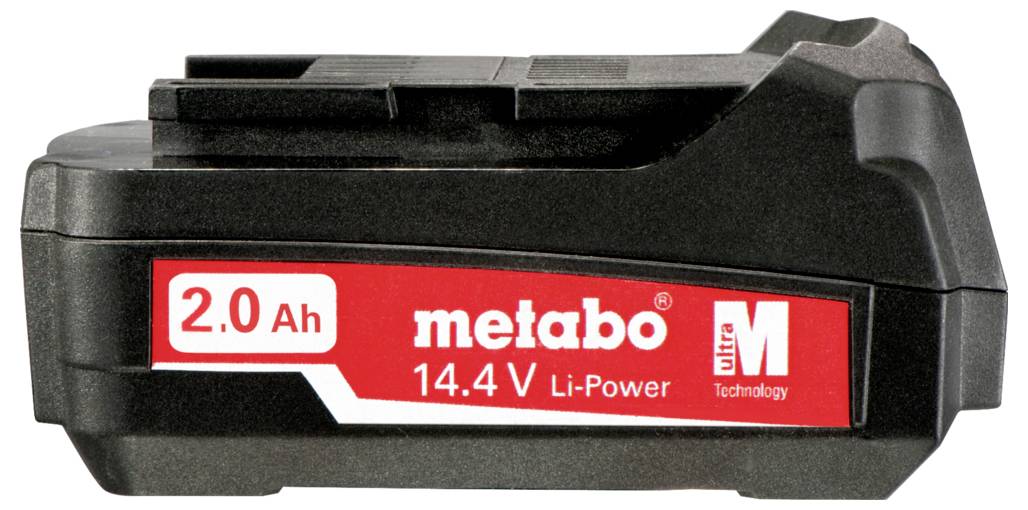 Metabo 625595000 Li-Power Akkupack 14,4V - 2,0Ah "AIR COOLED" Werkzeug-Akku 14.4V 2Ah Li-Ion