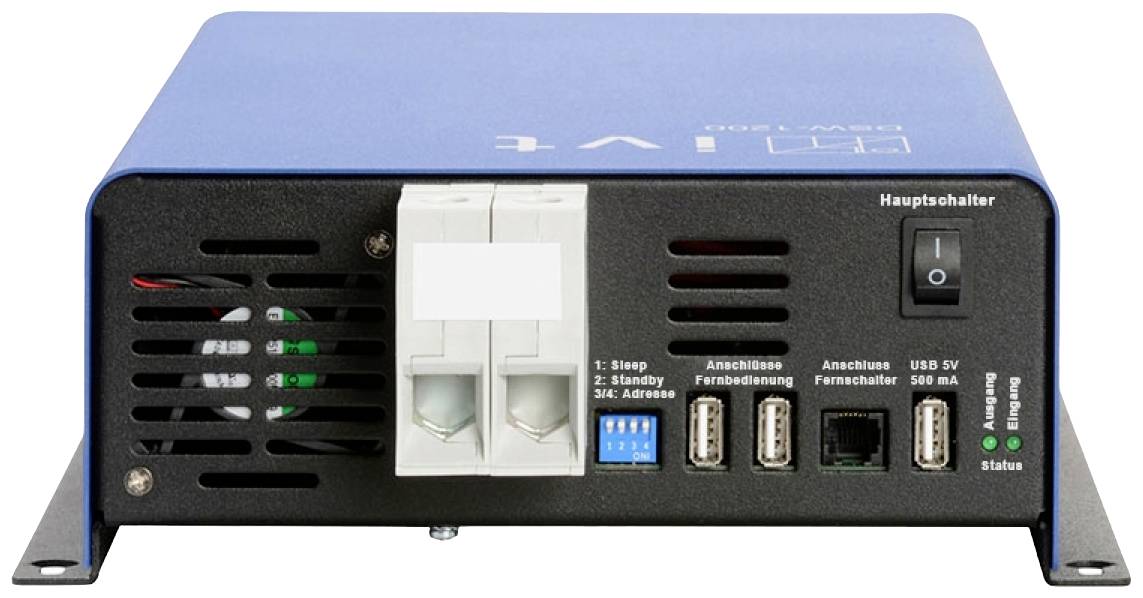 IVT Wechselrichter DSW-600/24V FR 600W 24 V/DC - 230 V/AC, 5 V/DC Fernbedienbar