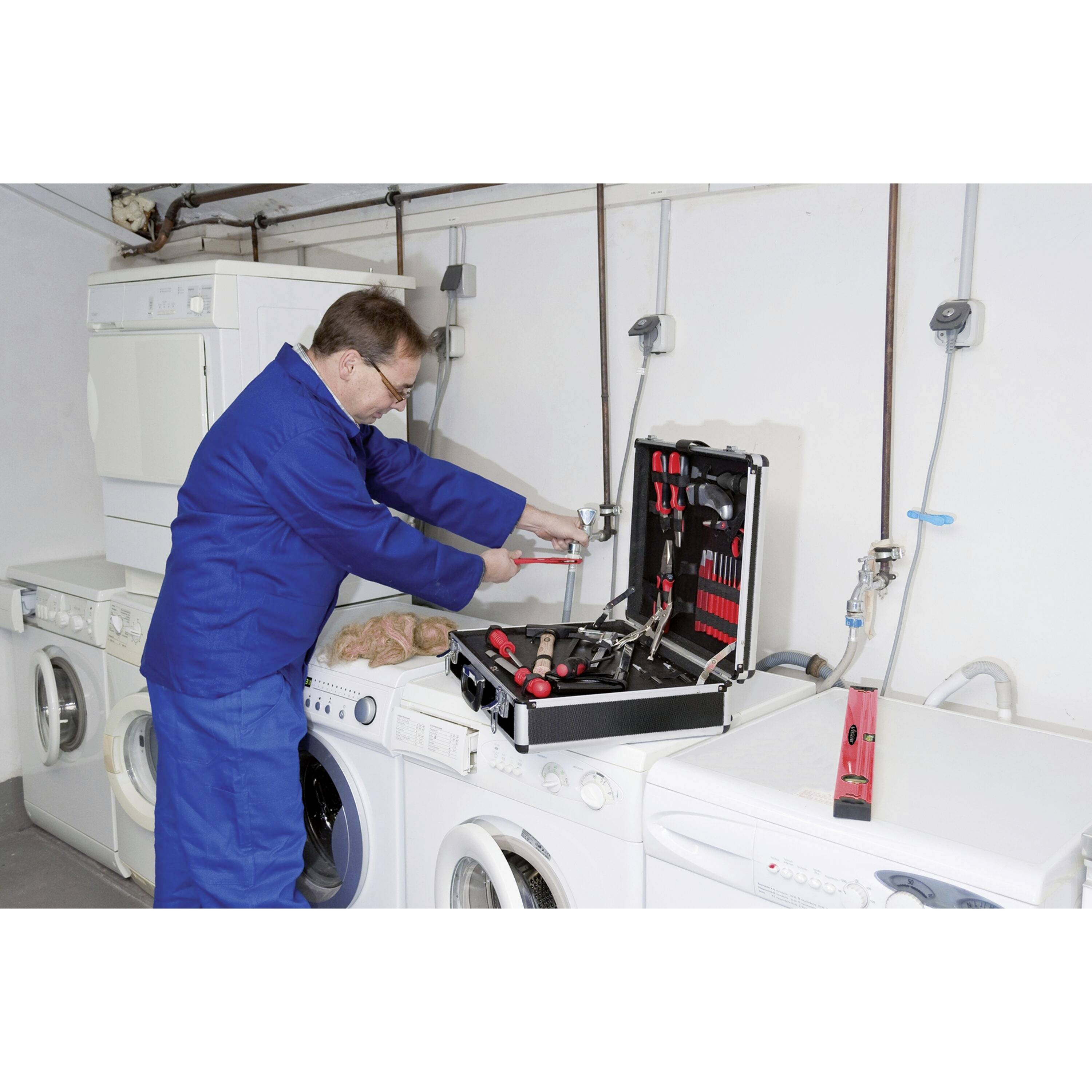 Vigor V2542 Heimwerker Werkzeugkoffer bestückt