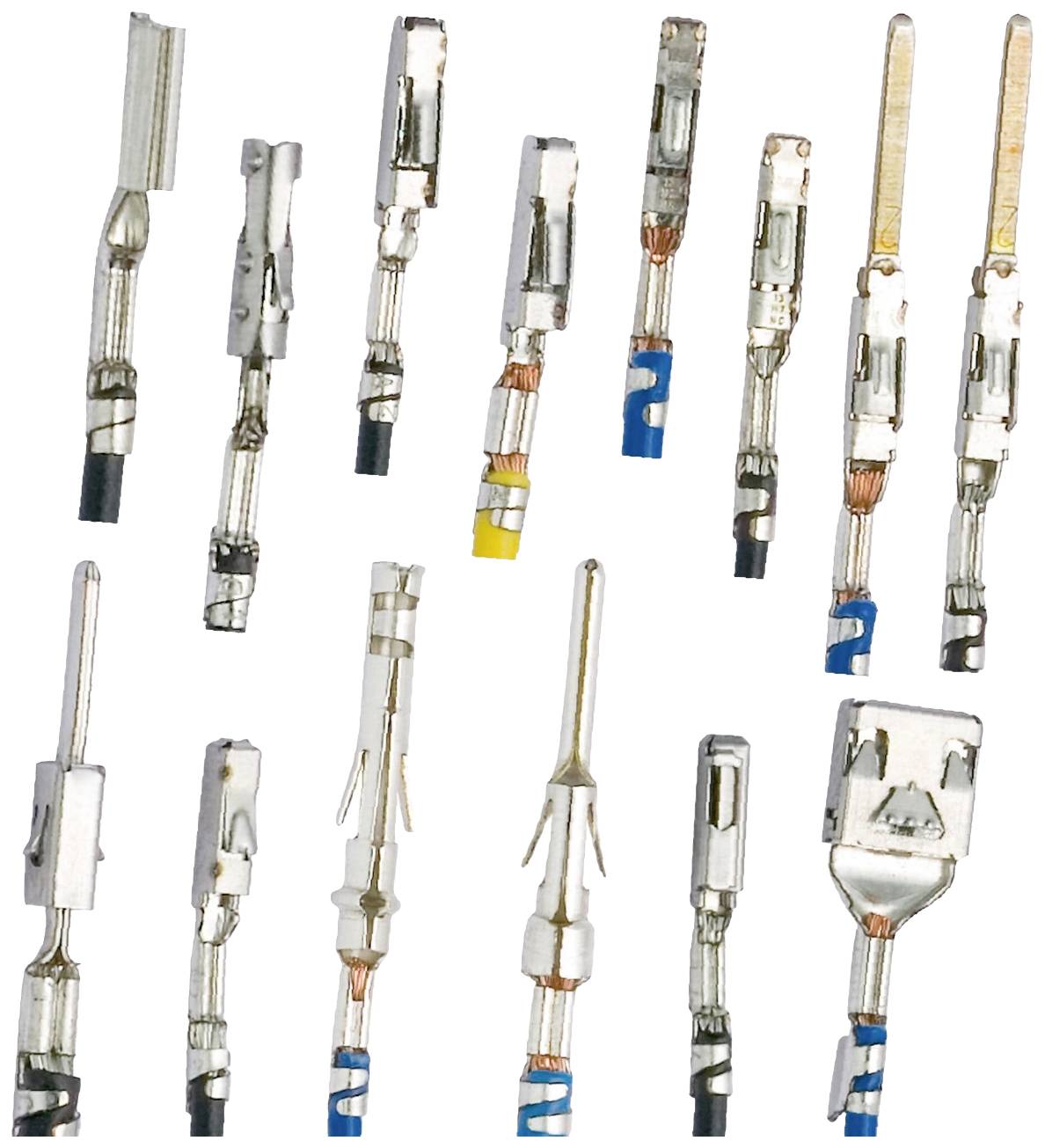 Hazet 4658-10 Crimpzange Unisolierte Kabel- und Kontaktverbindungen 0.35 bis 1.5mm²