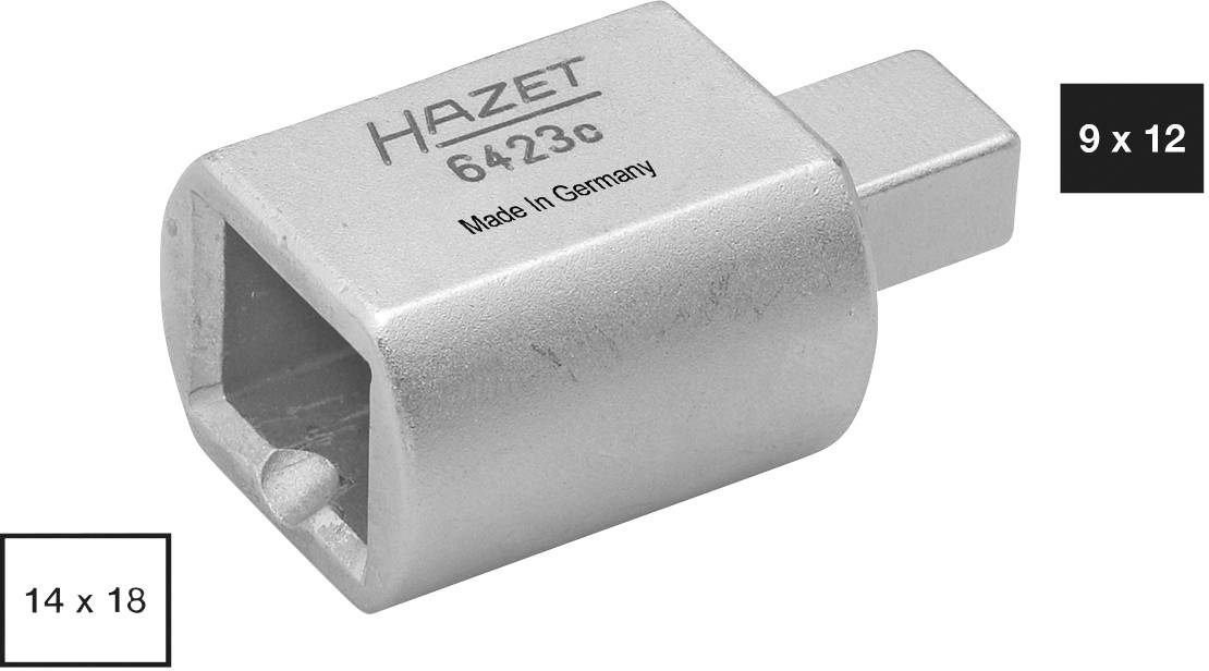 Hazet 6423C Adapter Adapter Vierkant 9x12 mm 14x18 mm