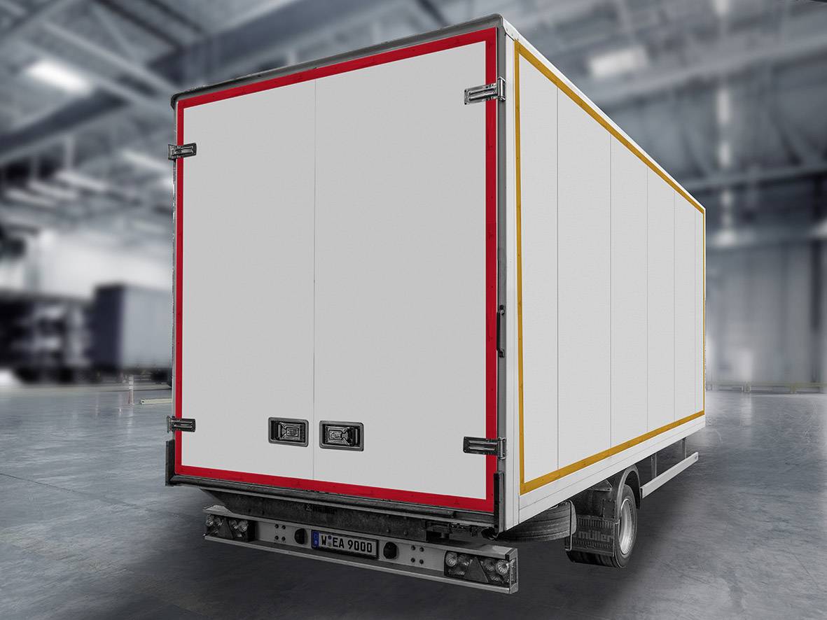 LAS 10215 10215 Konturmarkierung Reflektorband Rot (reflektierend) 2 m (L x B) 2 m x 50 mm