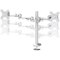 Neomounts FPMA-D935DG 2fach Monitor-Tischhalterung 25,4 cm (10") - 68,6 cm (27") Silber Neigbar, Schwenkbar, Rotierbar Neomounts FPMA-D935DG 2fach Monitor-Tischhalterung 25,4 cm (10") - 68,6 cm (27") Silber Neigbar, Schwenkbar, Rotierbar