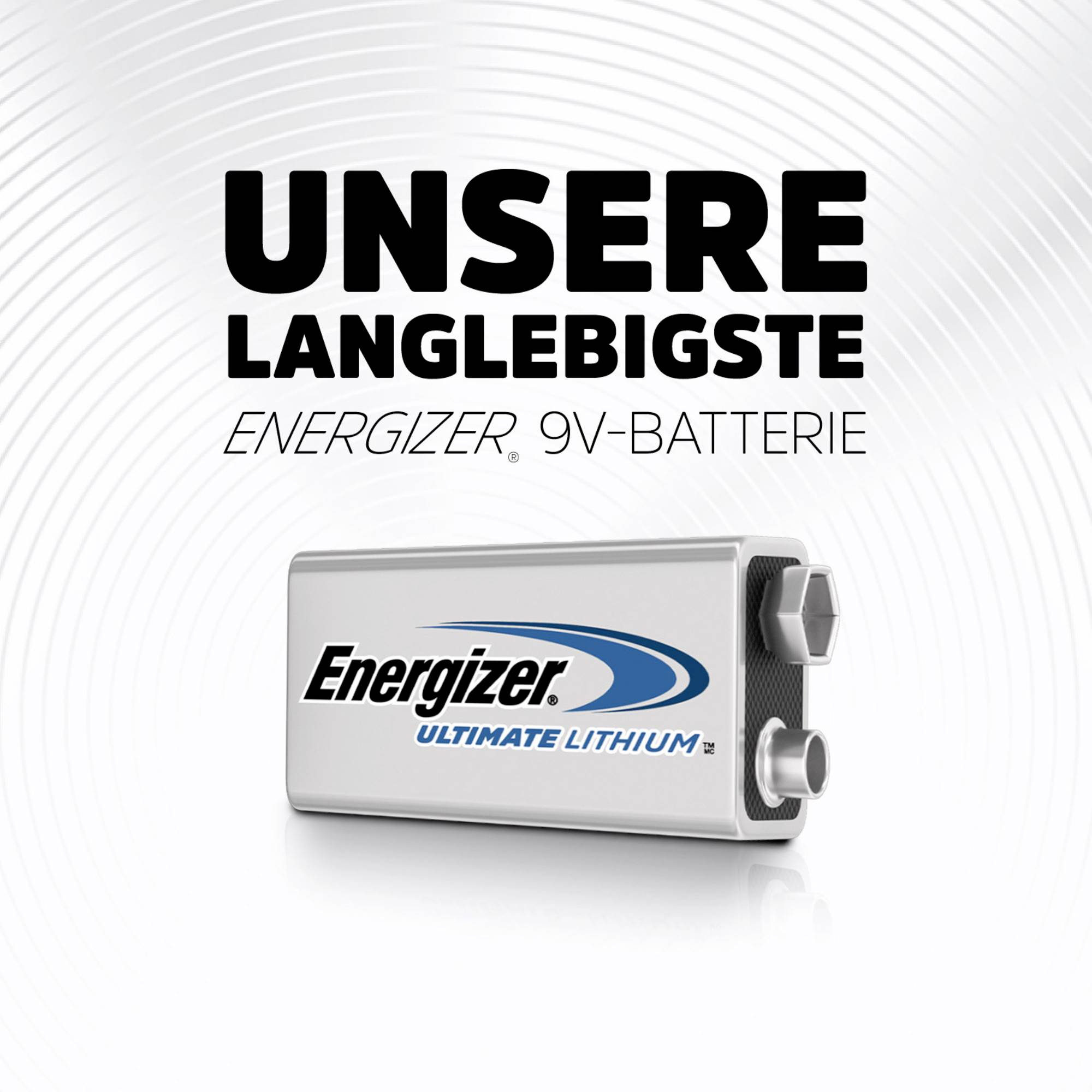 Energizer Ultimate 6LR61 9V Block-Batterie Lithium 9V 10St.
