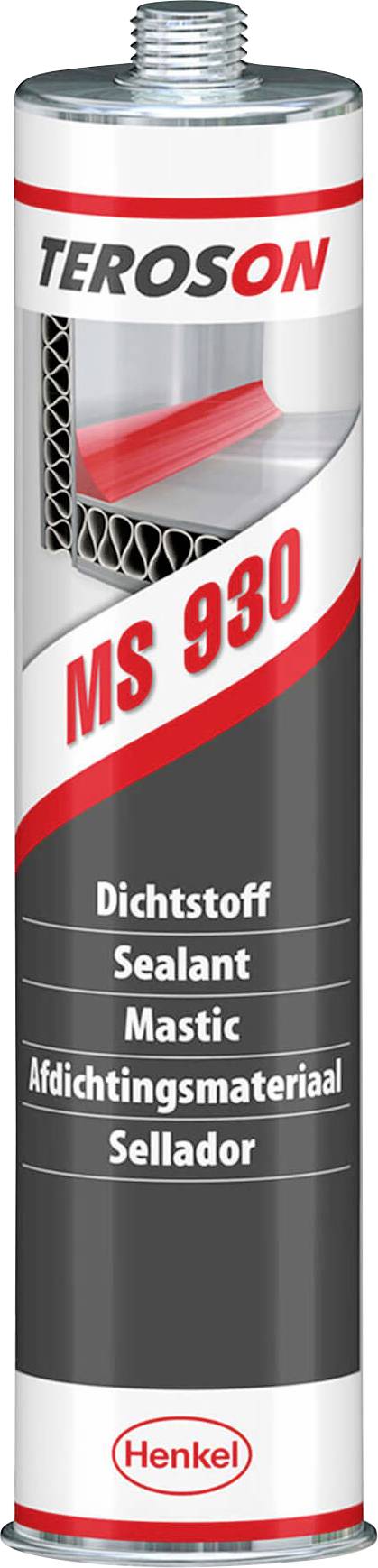Teroson MS 930 GY CR Dichtmasse Herstellerfarbe Grau 2496651 310ml