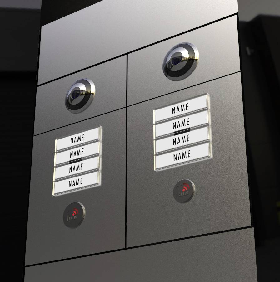 M-e modern-electronics VDV-B90 Vistus, Vistadoor Türsprechanlage Türsprechanlagen-Modul