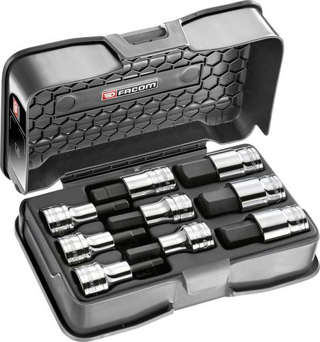 Facom STM.J9APB Steckschlüssel-Bit-Einsatz-Set 1/2  (12.5 mm) 9teilig STM.J9APB