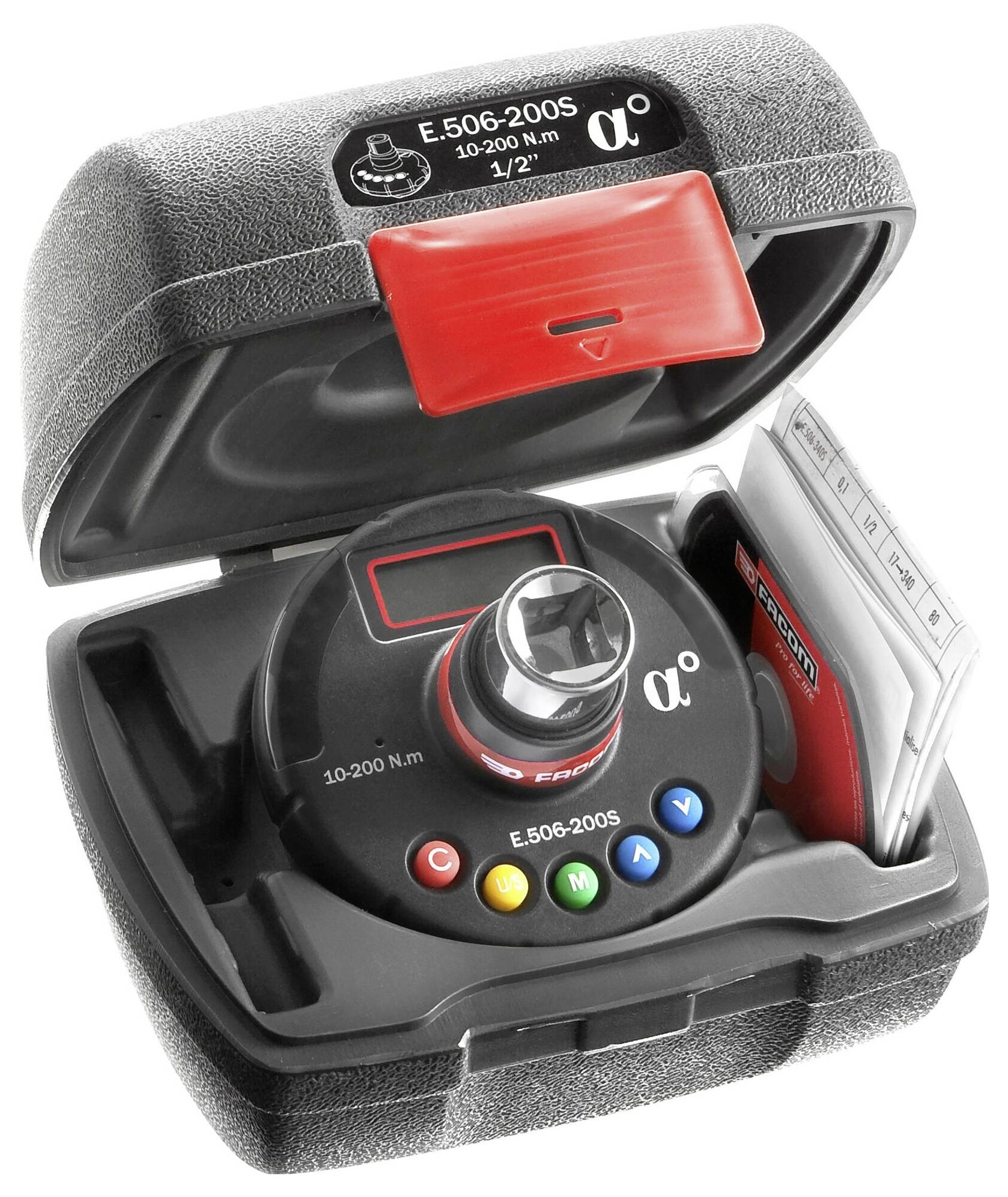 Facom E.506-200S E.506-200S Drehmomentadapter 1/2" (12.5 mm) 40 - 200 Nm