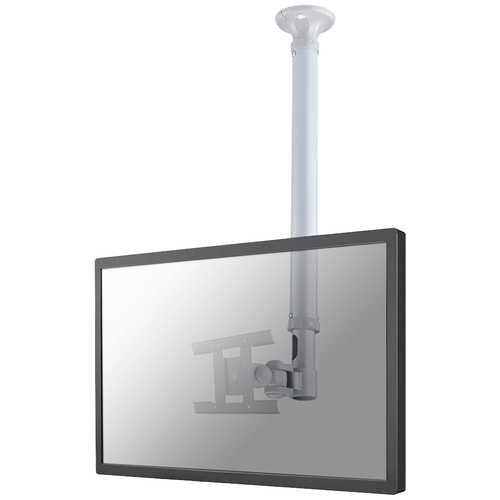 Neomounts FPMA-C100SILVER 1fach Monitor-Deckenhalterung 25,4cm (10") - 76,2cm (30") Silber Höhenverstellbar, Neigbar, Schwenkbar