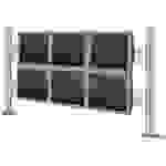 Neomounts FPMA-DTB200 6fach Monitor-Tischhalterung 25,4cm (10") - 61,0cm (24") Silber Starr