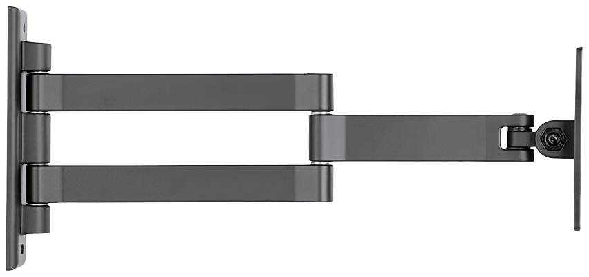 Neomounts FPMA-W830BLACK 1fach Monitor-Wandhalterung 25,4 cm (10") - 68,6 cm (27") Schwarz Neigbar, Schwenkbar