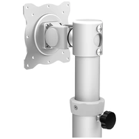 Neomounts FPMA-D025SILVER 1fach Monitor-Tischhalterung 25,4cm (10") - 76,2cm (30") Höhenverstellbar, Neigbar, Rotierbar Silber Neomounts FPMA-D025SILVER 1fach Monitor-Tischhalterung 25,4cm (10") - 76,2cm (30") Höhenverstellbar, Neigbar, Rotierbar Silber