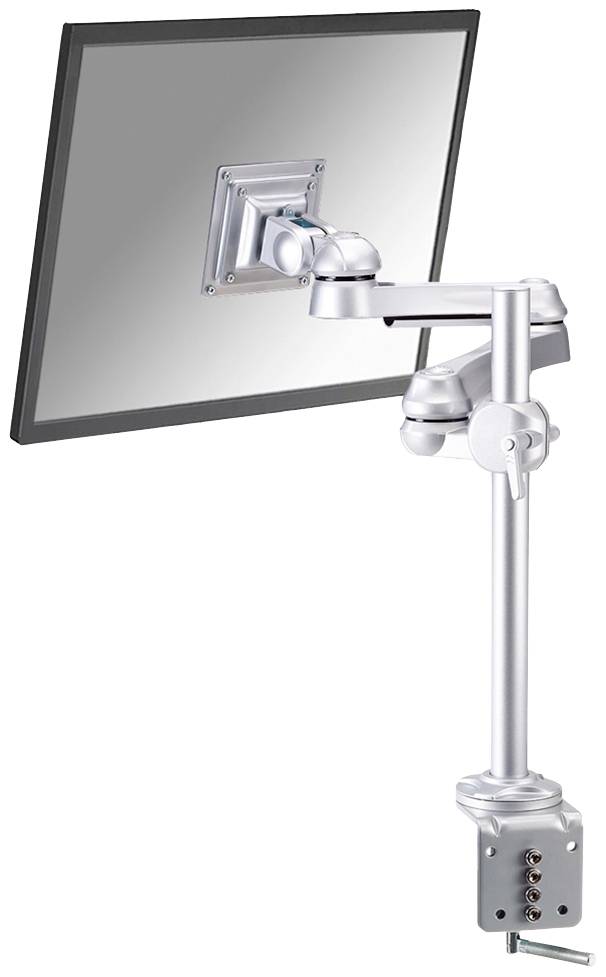 Neomounts FPMA-D930 1fach Monitor-Tischhalterung 25,4 cm (10") - 76,2 cm (30") Silber Höhenverstellbar, Neigbar, Schwenkbar, Rotierbar
