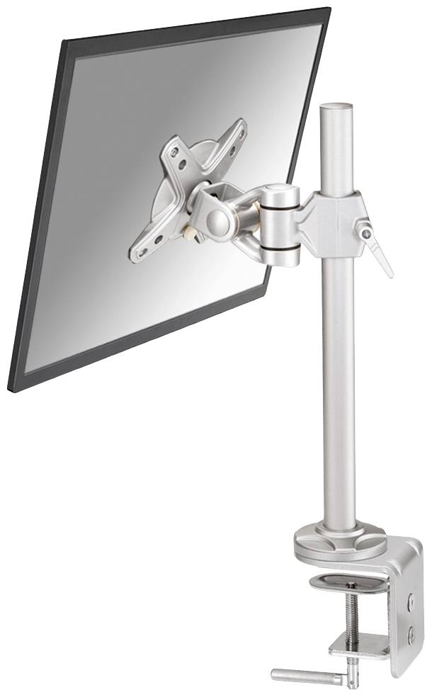 Neomounts FPMA-D1010 Monitor-Tischhalterung 1 Display(s) 25,4 cm (10") - 76,2 cm (30") Silber Höhenverstellbar, Neigbar, Schwenkbar, Rotierbar