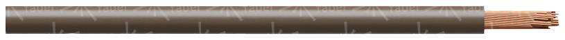 Faber Kabel 040057 Litze H07V-K 1 x 2.50 mm² Rot 100 m