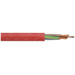 Faber Kabel 030709 Fil de câblage SiHF-J 3 x 0.75 mm² rouge Marchandise vendue au mètre