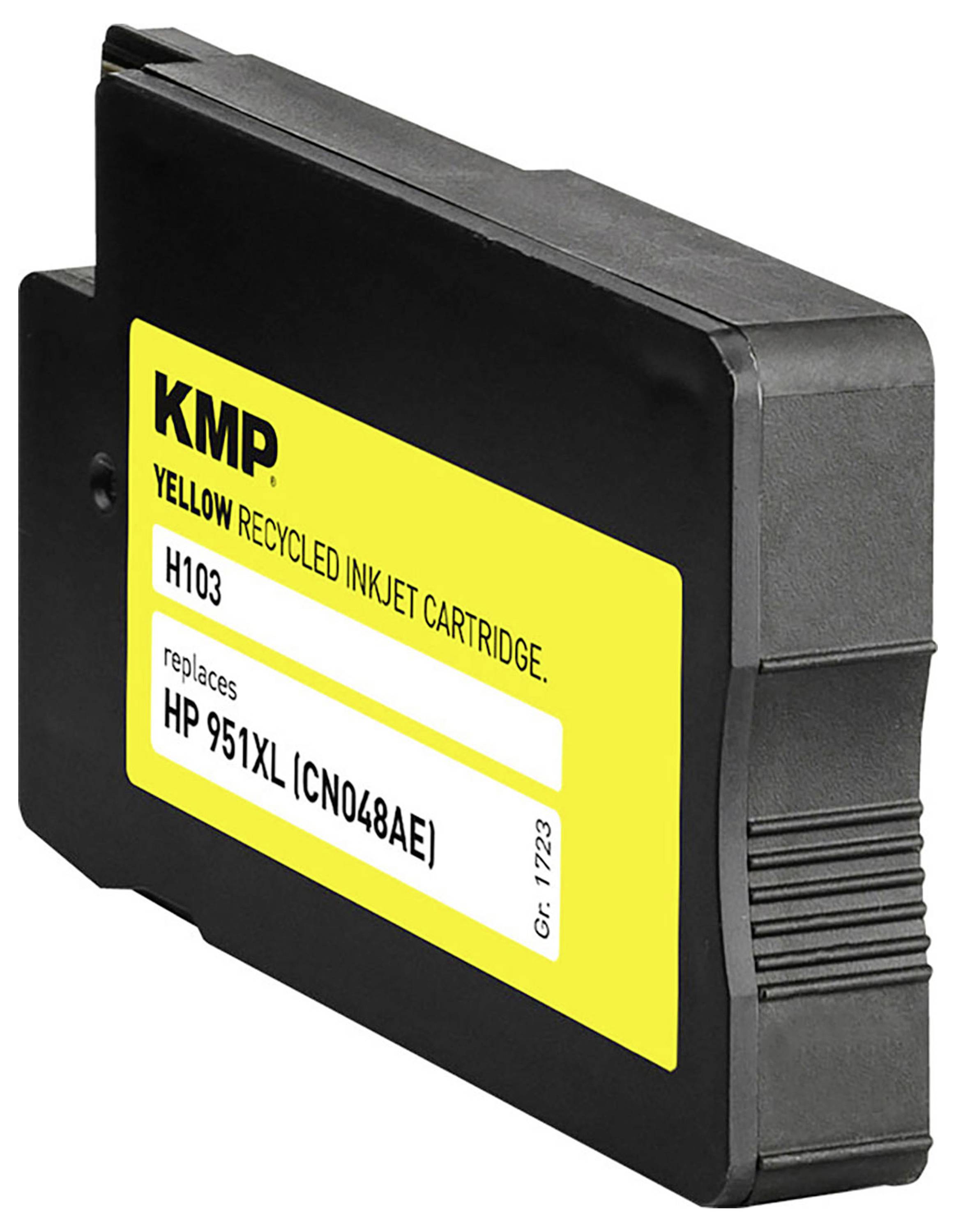 KMP Druckerpatrone ersetzt HP 951XL, CN048AE Kompatibel Gelb H103 1723,4009