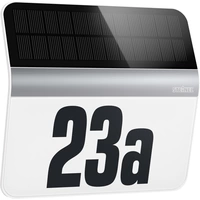 Steinel XSolar LH-N 007140 Solar-Hausnummernleuchte LED LED fest eingebaut 0.03W Edelstahl Steinel XSolar LH-N 007140 Solar-Hausnummernleuchte LED LED fest eingebaut 0.03W Edelstahl