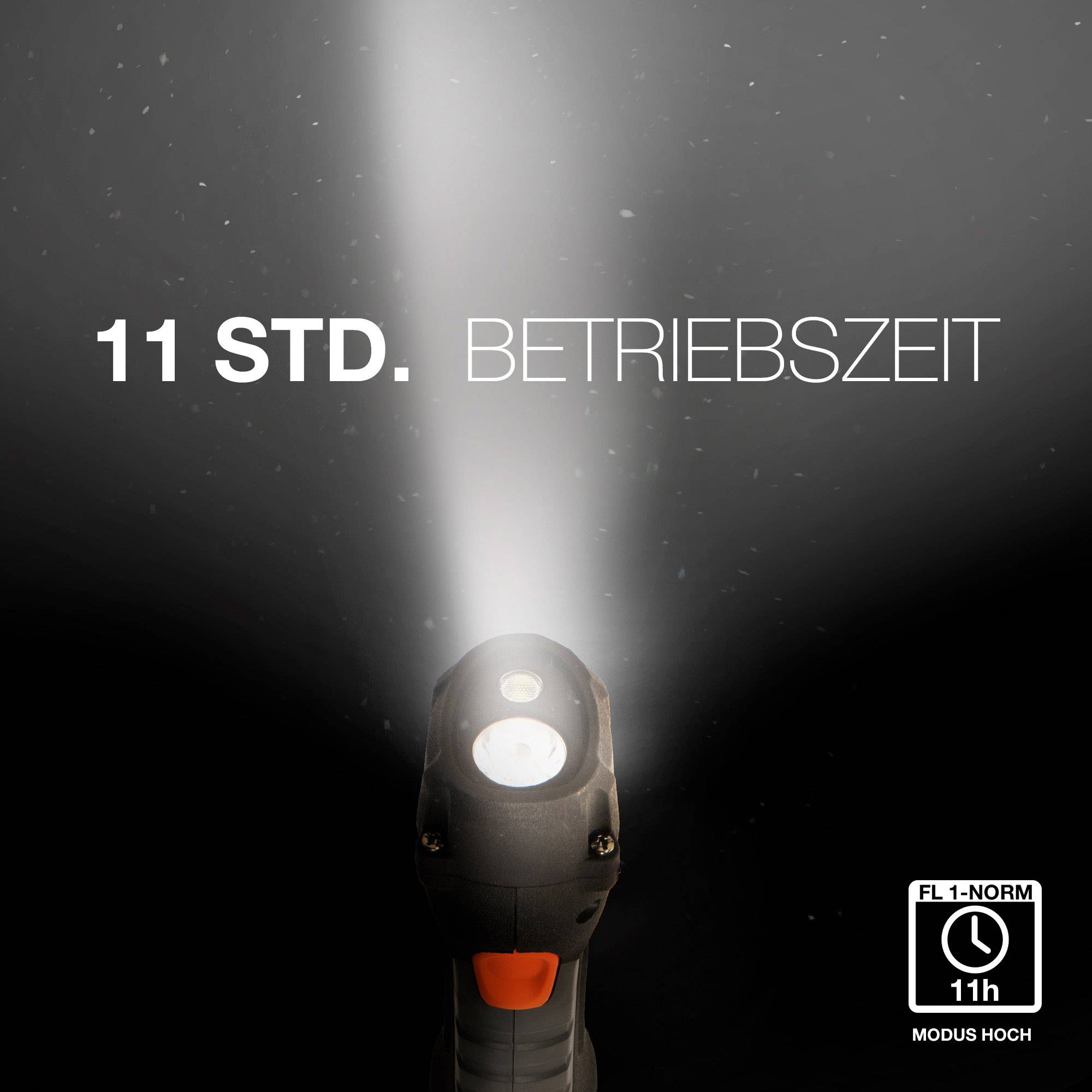 Energizer Hardcase 4AA LED Taschenlampe batteriebetrieben 400 lm 725 g
