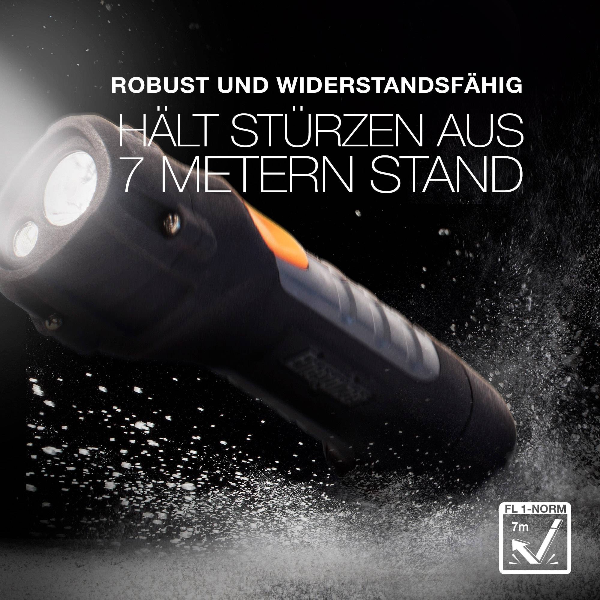Energizer Hardcase 4AA LED Taschenlampe batteriebetrieben 400 lm 725 g