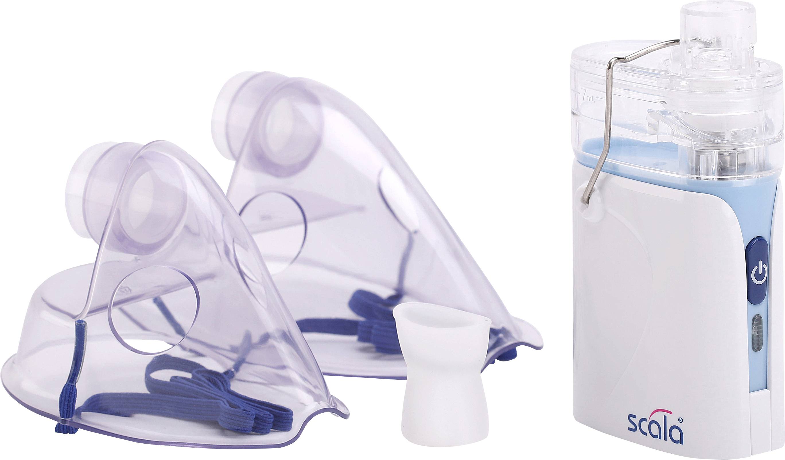 Scala SC350 Inhalations-Vernebler-Set mit Mundstück, mit Atemmaske
