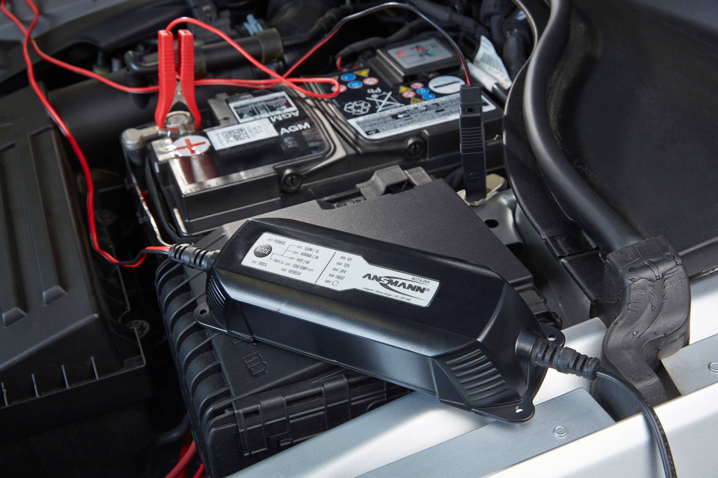 Ansmann ALCT 6-24/4 10010017 Automatikladegerät 6 V, 12 V, 24 V 1 A 1 A, 2 A, 4 A 1 A, 2 A