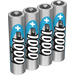 Pile rechargeable LR3 (AAA) NiMH 1.2 V Ansmann 5030882 950 mAh 4 pc(s)