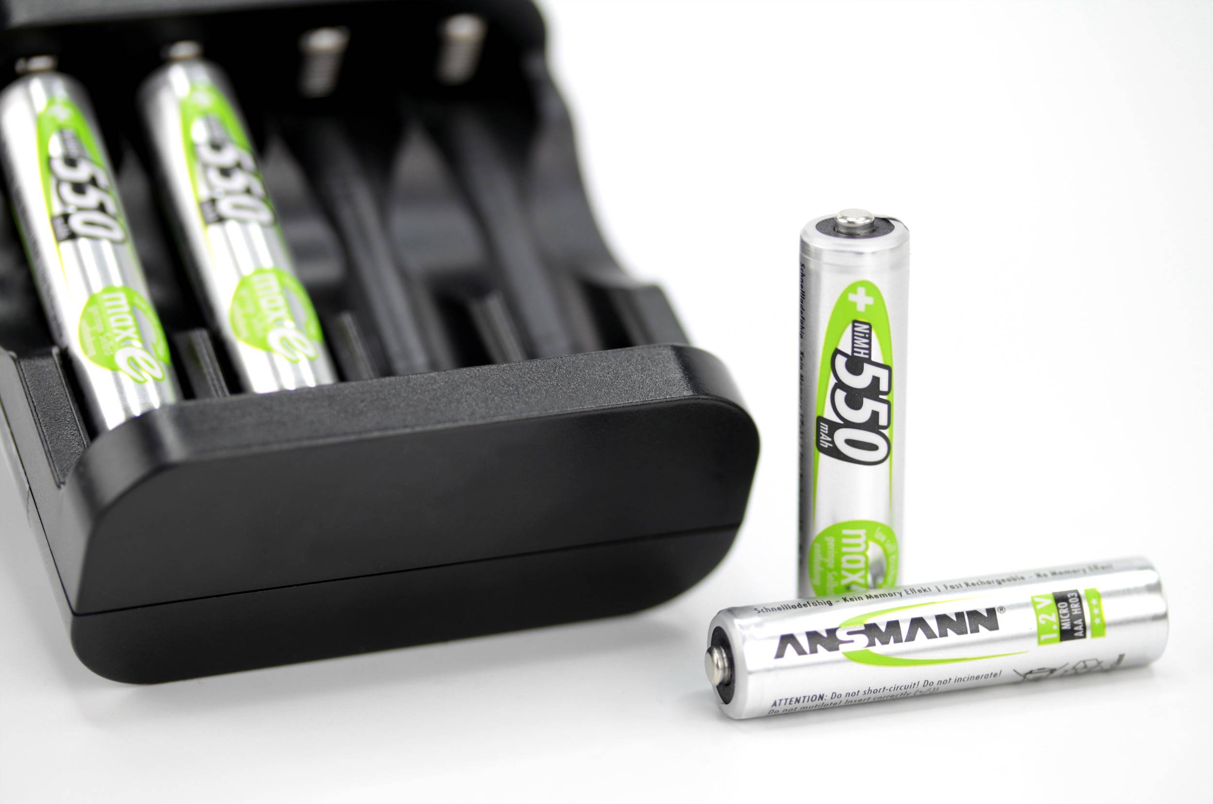 Ansmann maxE HR03 Micro (AAA)-Akku NiMH 550 mAh 1.2V 4St.