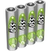 Ansmann maxE HR03 Micro (AAA)-Akku NiMH 550 mAh 1.2 V 4 St. Ansmann maxE HR03 Micro (AAA)-Akku NiMH 550 mAh 1.2 V 4 St.