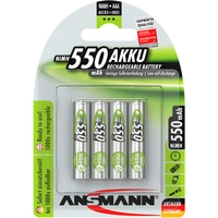 Ansmann maxE HR03 Micro (AAA)-Akku NiMH 550 mAh 1.2 V 4 St. Ansmann maxE HR03 Micro (AAA)-Akku NiMH 550 mAh 1.2 V 4 St.
