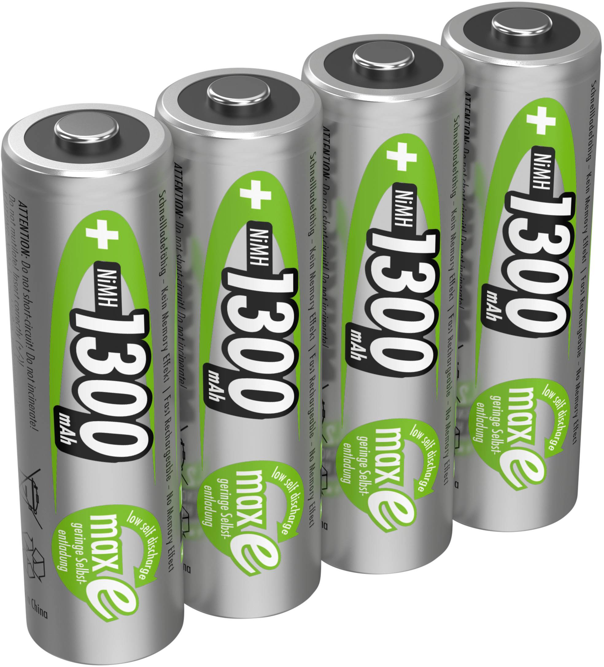 Ansmann maxE HR06 Mignon (AA)-Akku NiMH 1300 mAh 1.2 V 4 St.